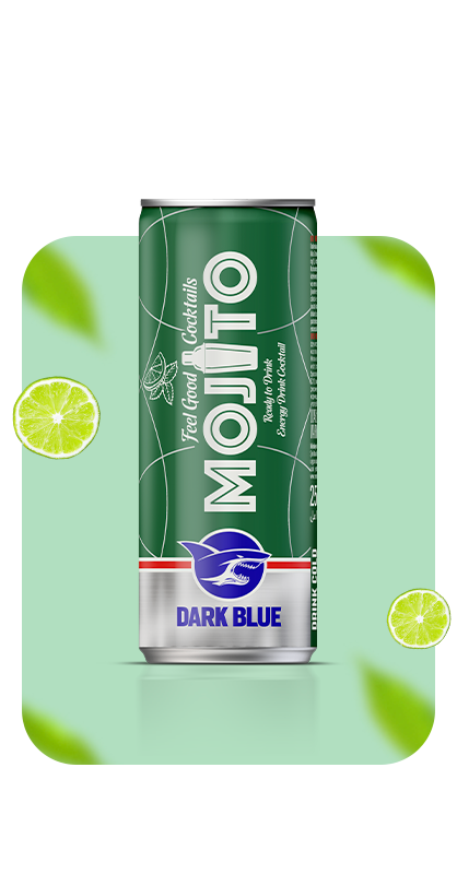 Dark Blue Mojito